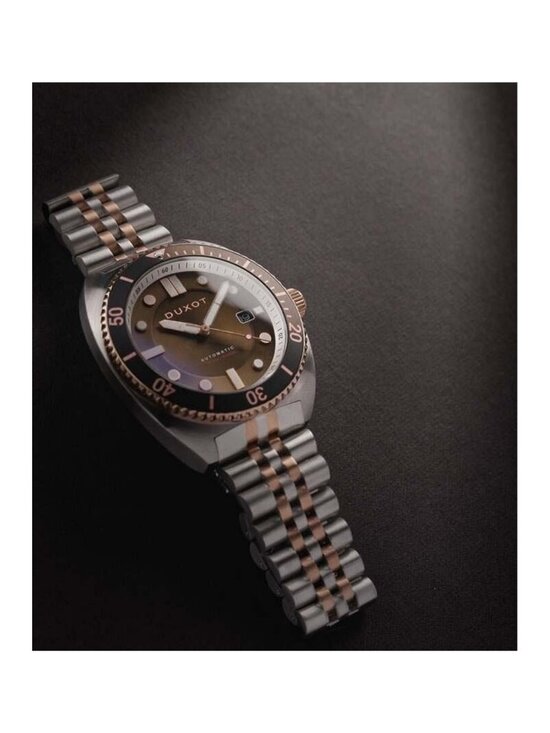 NWT Duxot Tortuga Automatic Brown Dial Men\'s Watch